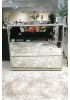 Lilah Mirrored  3 Drawer Chest 